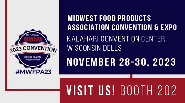 Midwest food products association convention center Wisconsin Dells november 2023